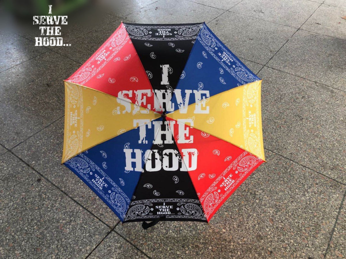 I SERVE THE HOOD BANDANA UMBRELLA – IServeTheHood