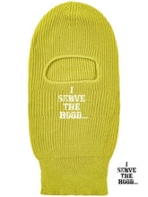 Load image into Gallery viewer, I Serve The Hood Ski Mask