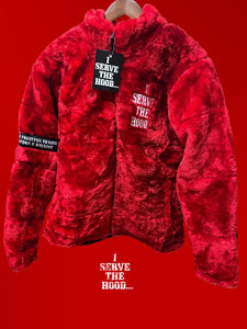 Faux Fur Jacket: Give Before U Receive