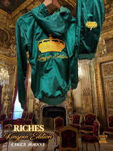 Load image into Gallery viewer, KING PIN VELOUR JUMP SUIT. FULL SET TOP WITH BOTTOMS