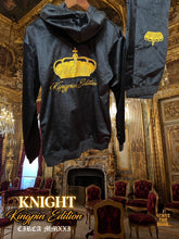 Load image into Gallery viewer, KING PIN VELOUR JUMP SUIT. FULL SET TOP WITH BOTTOMS