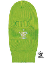 Load image into Gallery viewer, I Serve The Hood Ski Mask