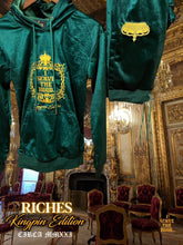 Load image into Gallery viewer, KING PIN VELOUR JUMP SUIT. FULL SET TOP WITH BOTTOMS