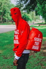 Load image into Gallery viewer, The Streets Red Mask Hoody