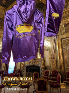 KING PIN "CROWN ROYAL" LIMITED EDITION VELOUR JUMP SUIT