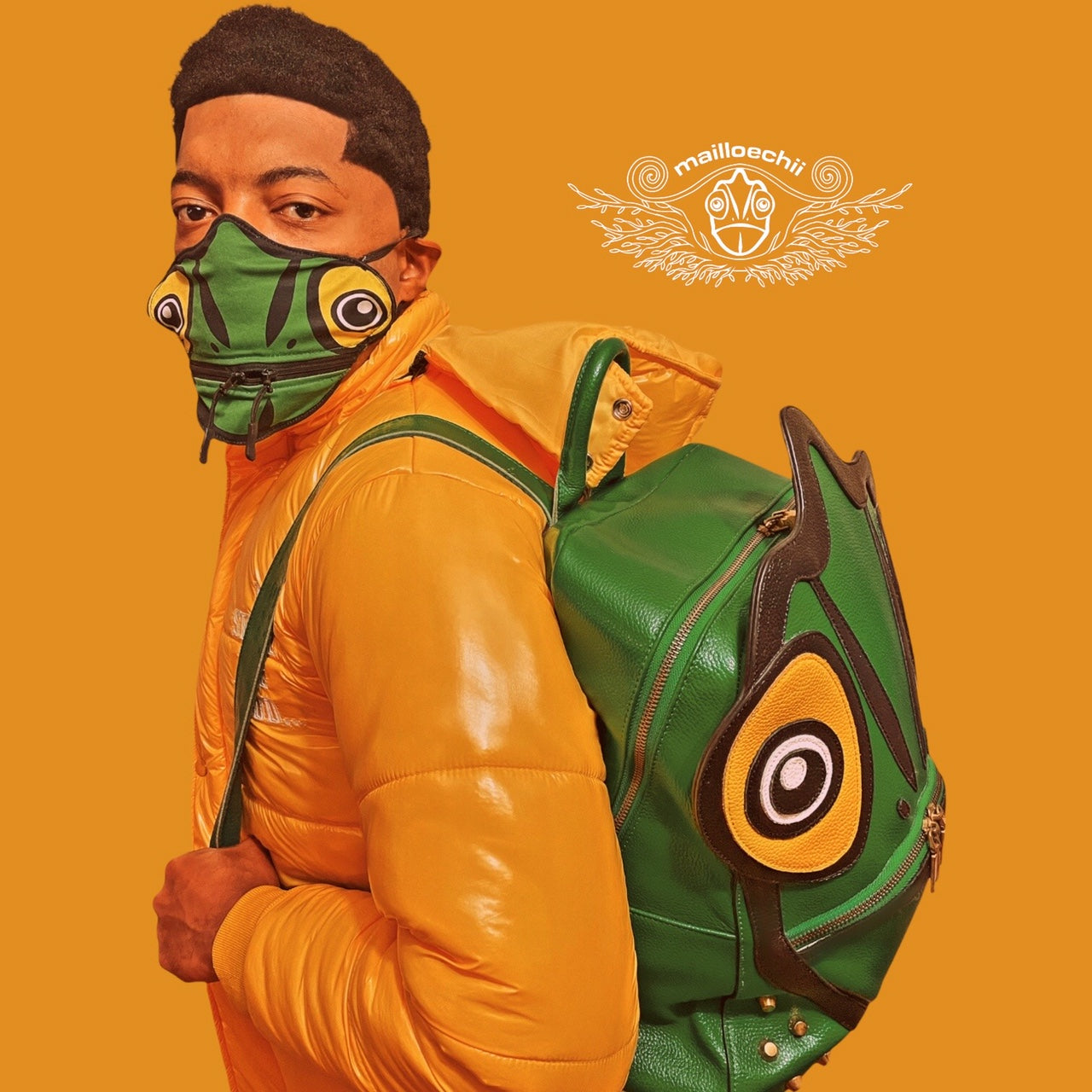mailliechii®️ Chameleon Back Pack Chameleon Back Pack – mailloechii main image 3
