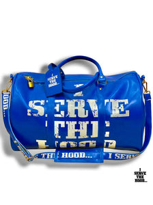 Iconic I Serve The Hood Logo Duffle Bag