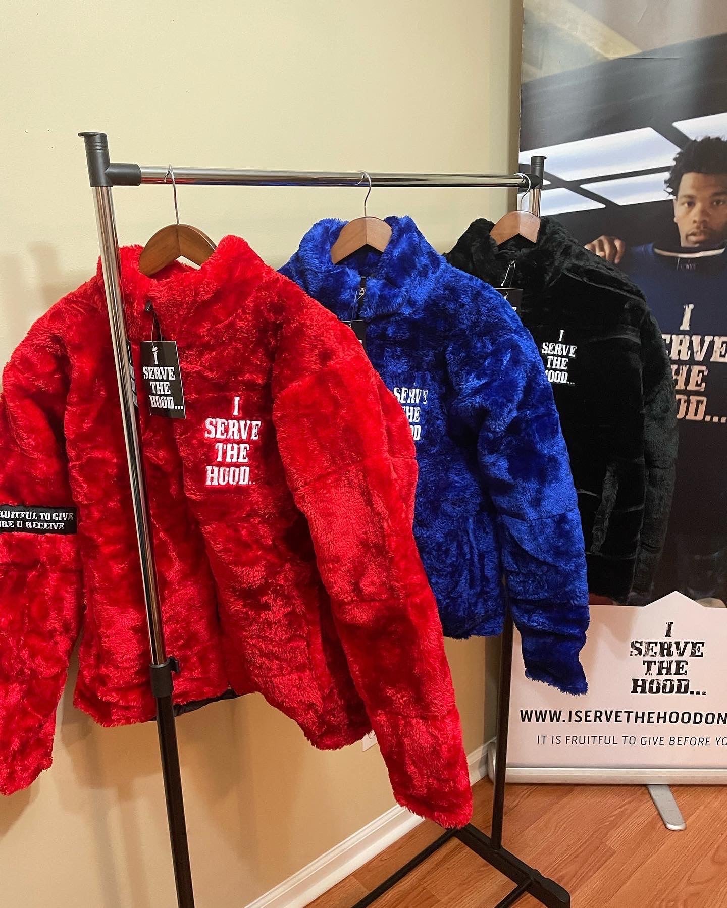 Faux Fur Jacket: Give Before U Receive – IServeTheHood